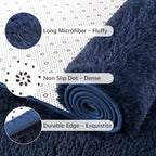 Chicrug Soft Runner Rug for Bedroom Living Room Plush Fluffy Rug 2x8 Feet - Image 5