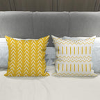 YCOLL Pillow Covers 16x16 Set of 4, Modern Sofa Throw Pillow Cover, Decorative - Image 4