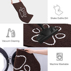 Smiry Dog Door Mat for Muddy Paws, Absorbent Dirt Trapper Non Slip Quick Dry - Image 6