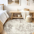 UERMEI 6ft Round Area Rug Living Room Rugs - Image 2
