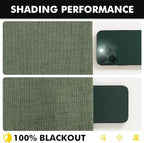 MIULEE 100% Blackout Linen Curtains - Image 7