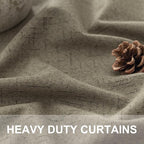 Pitalk Living Room Curtains 102 Inches Long - Image 3