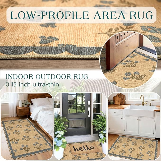 Floral Outdoor Rug - Image 7