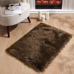 Ashler Faux Fur Rug - Image 2