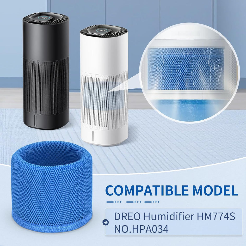 774S Humidifier Filter Compatible with DREO 774S Smart Humidifier