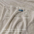 Bedsure GentleSoft Fleece Throw Blanket - Image 4