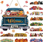 Ferraycle Interchange Welcome Sign All Seasonal Front Door Truck Wreaths