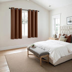 MIULEE Blackout Curtains for Bedroom Living Room 63 Inches Long 2 Panels - Image 6