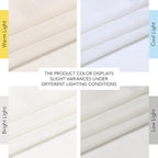 NICETOWN Sheer Curtains for Living Room 96 inches Long, Grommet Casual Style - Image 7