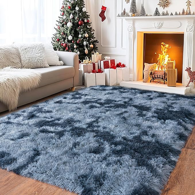 Pionblank Super Fluffy Area Rug by PIONBLANK