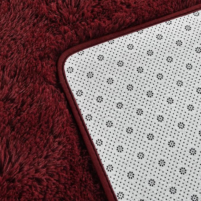 Deerhoo Shag Area Rug, 4 X 6 Plush Fuzzy Rugs - Image 6
