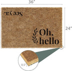 Barnyard Designs Doormat Welcome Mat - Image 3