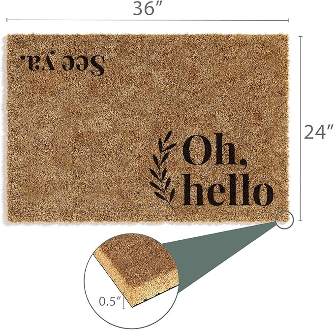 Barnyard Designs Doormat Welcome Mat - Image 3