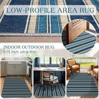 3x5 Striped Entry Rug - Image 5