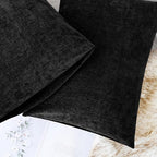 CaliTime Throw Pillow Covers Decorative 20 X 26 Inches Pack of 2 Cozy Chenille - Image 6