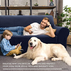 ZNSAYOTX Super Stretch Couch Cover Love Seat Sofa Covers - Image 8