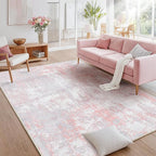Washable Area Rugs 5'x7' Non-Slip Modern Abstract Soft - Image 8