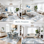 Washable Rugs 8x10 Area Rugs for Living Room, Modern Abstract Rugs for Bedroom - Image 5