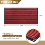 Yimobra Front Door Mat Outdoor Indoor Entrance, 100% Waterproof All-Season All - Image 2