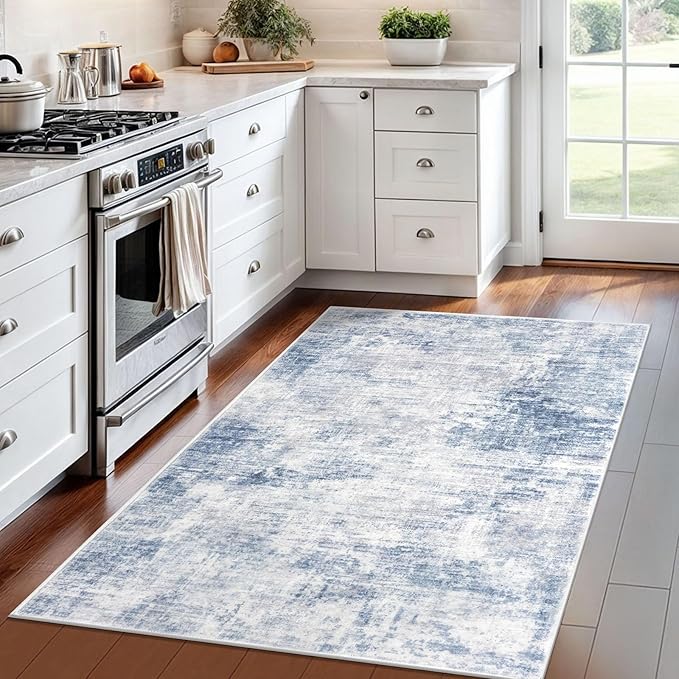 IOHOUZE Abstract Area Rug 4x6 Ft Washable Rugs - Image 2