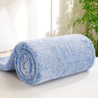 Exclusivo Mezcla Plush Fuzzy Fleece Throw Blanket Extra Large, Super Soft - Image 7