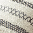 MIULEE Set of 2 Gray Boho Decorative Lumbar Pillow Covers 12x20 Inch Farmhouse - Image 4