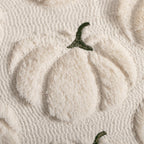 Fall Pillow Covers 18x18 Set of 2 Beige Pumpkin Decorations for Home