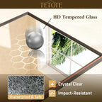 TETOTE Oil Rubbed Bronze Bathroom Mirror 24" x 30" Rectangle Beveled Frame Bathroom Vanity Mirror for Over Sink, Tempered Glass, Stronger Frame, Modern Farmhouse Bedroom, Entryway, Living Room