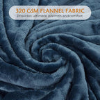 TOONOW Fleece Blanket Super Soft Plush Throw Blanket Twin Size 60" x 80" - Image 4