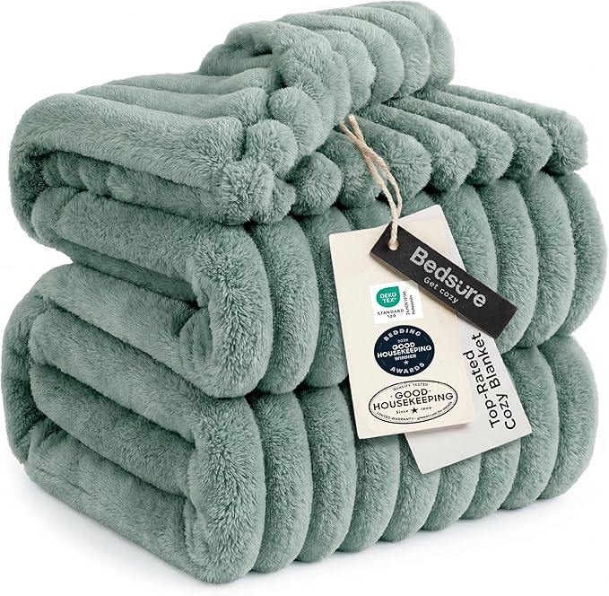 Bedsure GentleSoft Full Size Blankets by BEDSURE