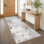 IOHOUZE Abstract Runner Rug 3x8 Ft Washable Runners by iOhouze