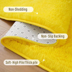 Amearea Shag Fluffy Small Rug, 2x4 Feet Throw Rugs - Image 6