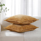HPUK Fall Chenille Soft Throw Pillow Covers 18x18 Set of 2, Accent Cushion - Image 4