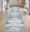Lansny Modern Abstract Runner Rug 2.6x14 by lansny