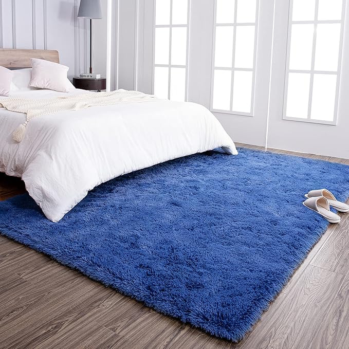 TWINNIS Super Soft Shaggy Rugs Fluffy Carpets, 6x9 Feet, Indoor Modern Plush - Image 5