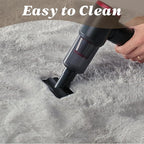 ThreadGlobe Fluffy Faux Rabbit Fur Rug Runner 2'x6', Ultra Soft & Non-Slip Rugs - Image 5