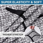 Smiry Printed Couch Cushion Covers, Stretch Soft Couch Covers - Image 3