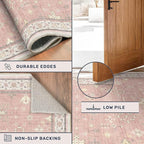 Light Pink Rugs for Girls Bedroom - Image 5