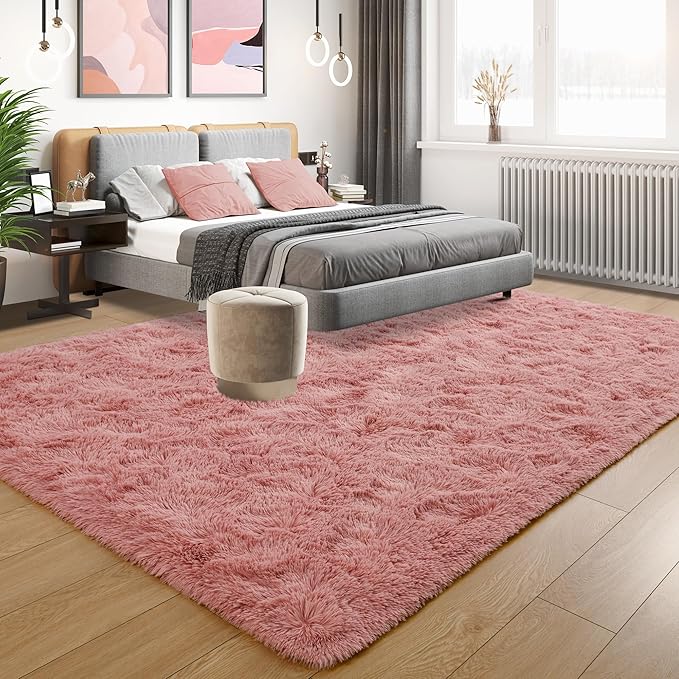 Tepook Super Soft Fluffy Rug for Bedroom, Modern Shaggy Fuzzy Kids Rugs for - Image 2