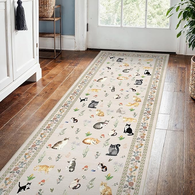 2x5 Washable Kitchen Runner Rug - Image 8
