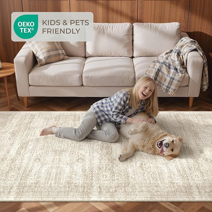 3x10 Runner Rug Non Slip Washable - Image 9