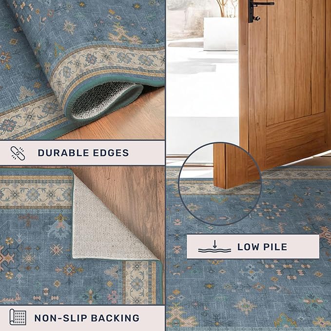 Boho 6x8 Living Room Rugs - Image 5