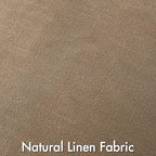 MIULEE Khaki Linen Pillow Covers Pack of 4 Decorative Natural Solid Throw - Image 2