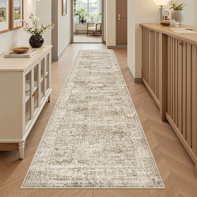 Runner Rug 2x7 Washable Non-Slip Hallway Runner Rugs - Image 3