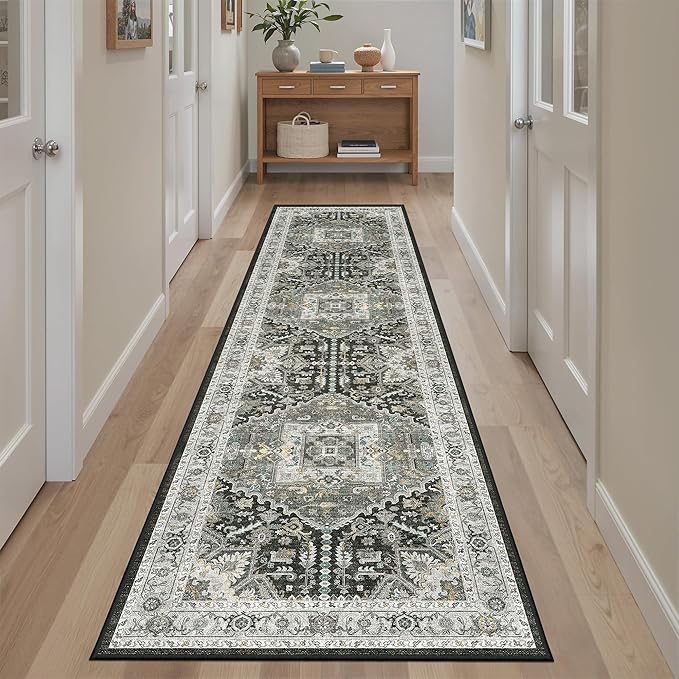 Madane Washable Runner Rug 2x8, Runners - Image 3