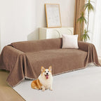 MYSKY HOME Couch Covers for 3 Cushion Couch Sofa, Chenille L Shape Sectional by MYSKYHOME