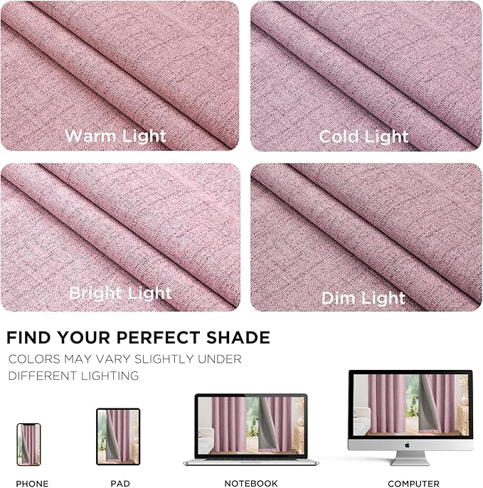 Joydeco Blackout Curtains for Bedroom - Image 9