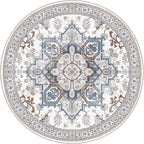 OPPODREAM Soft Round Rug 5ft, Neutral Washable Circle Rug 5ft - Image 8