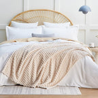 EXQ Home Fleece Throw Blanket for Couch or Bed - Image 2
