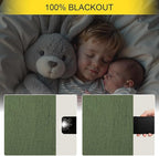 Christmas Green Blackout Curtains - Image 4